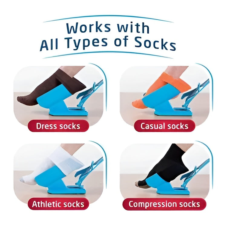 Compression Sock Aid Kit For Donning And Doffing