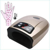 Air Compression Hand Massager with Battery and Plug-In Power