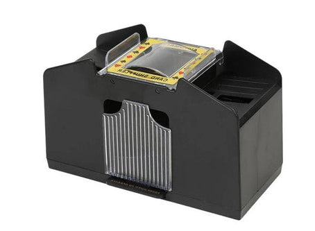 Automatic Card Shuffler for Standard and Bridge Decks with Battery and Cable Power