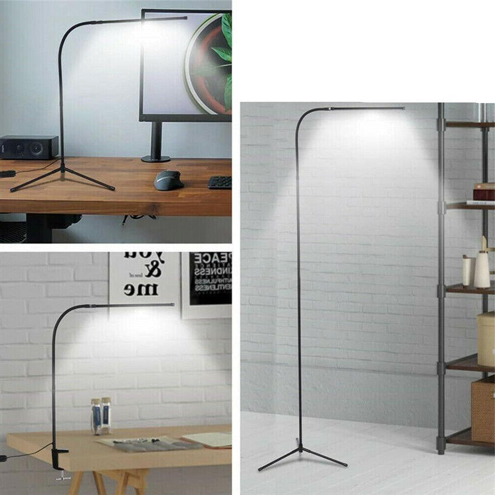 Adjustable Floor Lamp with Sliding Height and Dual Brightness Settings, 1000 Lumens