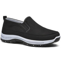 Water Resistant Men's Shoes with Slip Resistant Sole and Arch Support