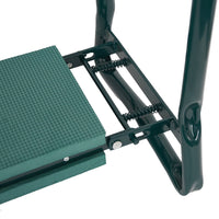 Garden Kneeler and Seat with Ergonomic Design in Green