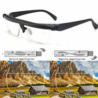 Adjustable Focus Glasses for Near and Far Vision