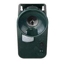 Animal Repeller Ultrasonic Outdoor Cordless 9V DC 5000 Sq Ft Coverage