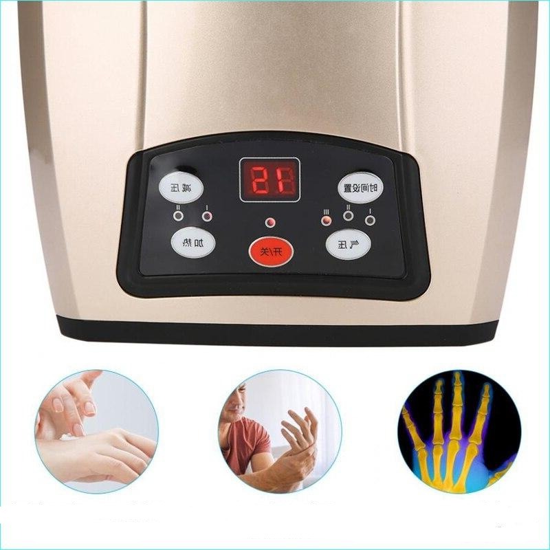 Air Compression Hand Massager with Battery and Plug-In Power