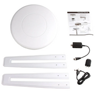 Digital HDTV Antenna with 360 Degree Reception and Cellular Interference Filter