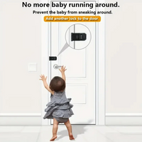 Keyless Cabinet Lock with 3 Digit Combination Dials for Drawers and Lockers