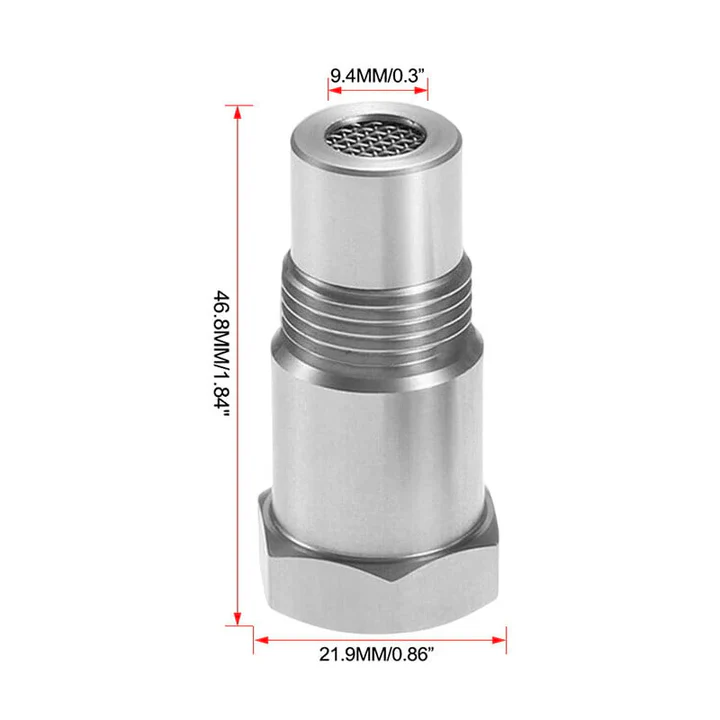 Car O2 Sensor Adapter CEL, Fix Check Engine Light M18*1.5