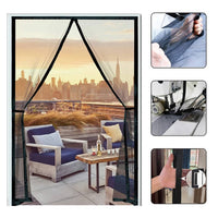 Magnetic Screen Door With Custom Size Options For Doorways
