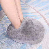 Dual Foot Warmer with USB Power and Removable Flannel Cover