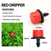 Drip Irrigation System with Automatic Timer for Gardens
