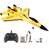 Remote Control Foam Airplane with Three Axis Gyro and LED Wing Lights for Outdoor Flying