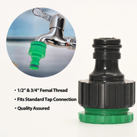 Drip Irrigation System with Automatic Timer for Gardens