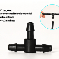 Drip Irrigation System with Automatic Timer for Gardens