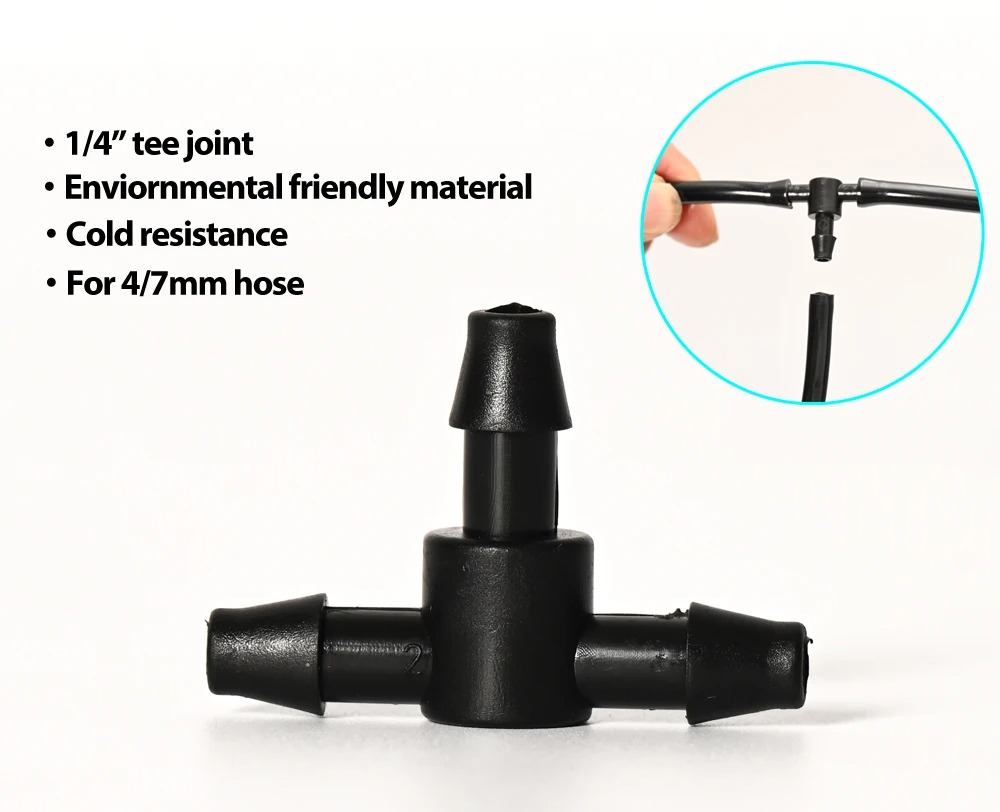 Drip Irrigation System with Automatic Timer for Gardens