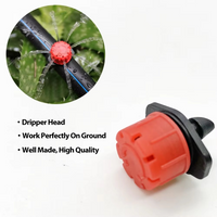 Drip Irrigation System with Automatic Timer for Gardens