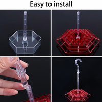 Hummingbird Feeder with Built in Ant Moat Design