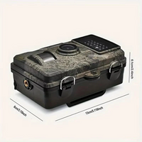 Outdoor Trail Camera with 16MP Photos 1080P Video and Infrared Night Vision for Wildlife Watching