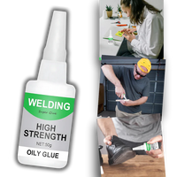 Industrial Adhesive for Oily Surfaces with Heat Resistance, 30ml Tube