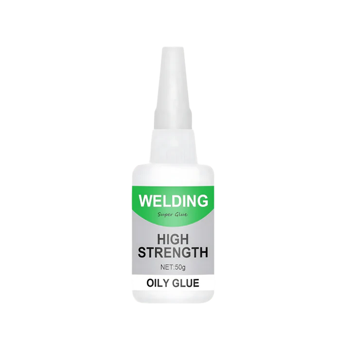 Industrial Adhesive for Oily Surfaces with Heat Resistance, 30ml Tube