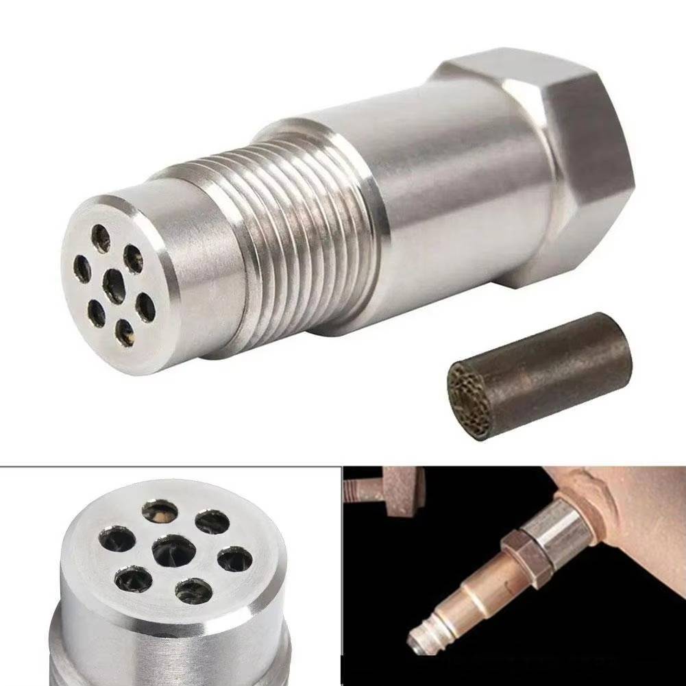 O2 Sensor Adapter Check Engine Light Eliminator With Mini Catalytic Converter