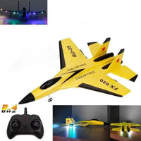 Remote Control Foam Airplane with Three Axis Gyro and LED Wing Lights for Outdoor Flying