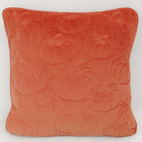 Orange Stitched Pumpkin Pillow - Interior Delights