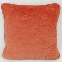 Orange Stitched Pumpkin Pillow - Interior Delights