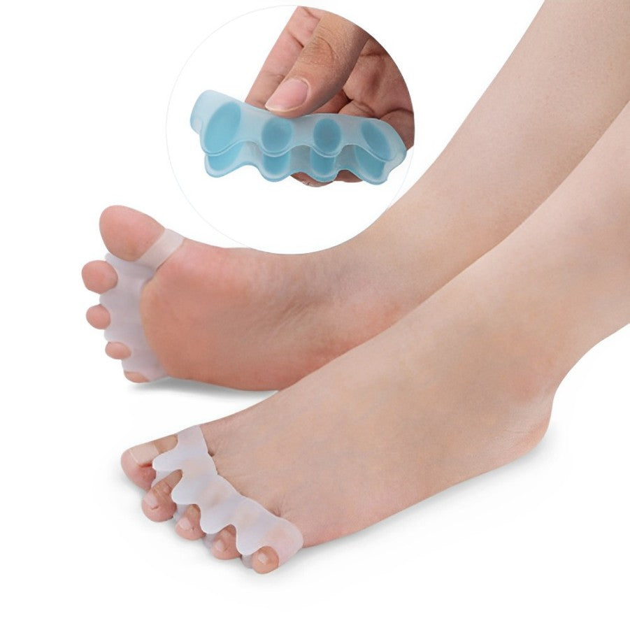 Toe Splint Brace with Silicone Gel and Arch Support for Hammer Toe Alignment