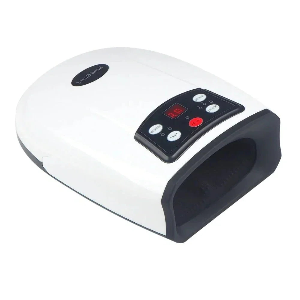 Air Compression Hand Massager with Battery and Plug-In Power