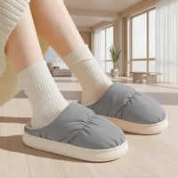 Heated Slippers with Detachable Cable and Non-Slip Base for Men and Women