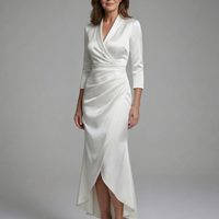Hyacintha | Relaxed Long-Sleeve Midi Dress
