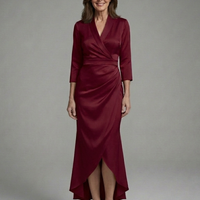 Hyacintha | Relaxed Long-Sleeve Midi Dress