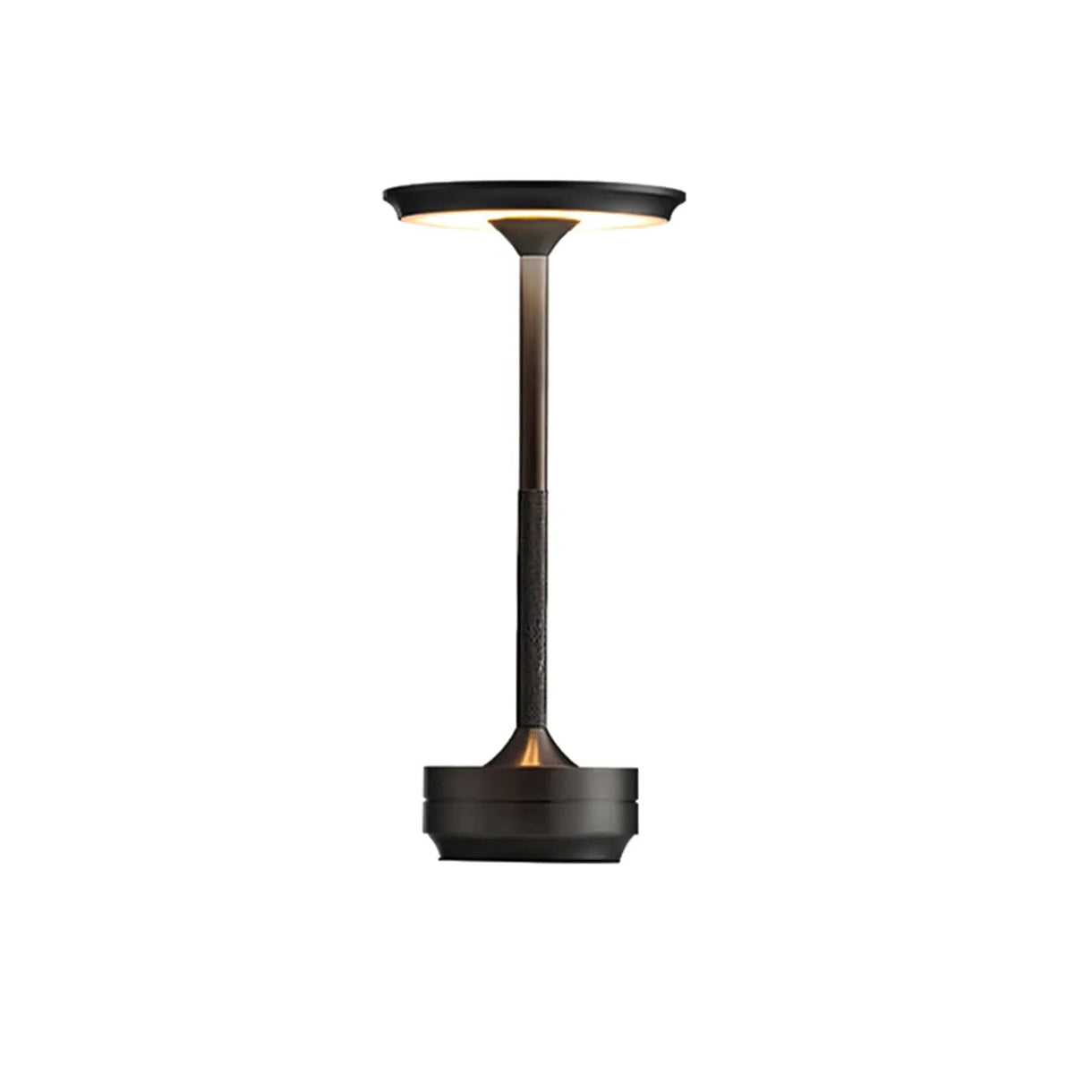 Cordless Rechargeable LED Table Lamp with Touch Dimming and Three Color Temperatures in Gold, Silver or Black
