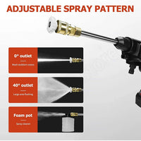 Cordless High Pressure Washer Kit with Two Batteries