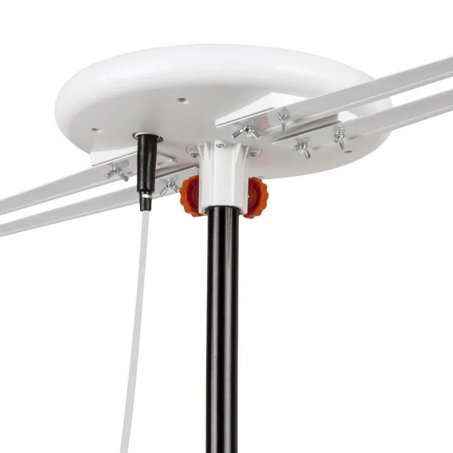 Digital HDTV Antenna with 360 Degree Reception and Cellular Interference Filter
