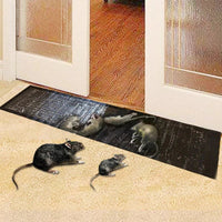 Disposable Glue Trap 47.2 by 11 Inches with Foldable Design and Pre-Applied Adhesive, 4-Pack