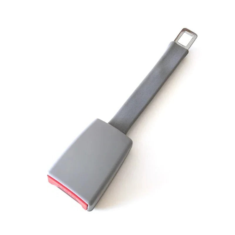 Rigid Stem Seat Belt Extender 11 Inch for Adult Passengers in Gray Black Or Beige