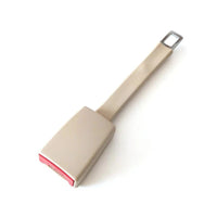 Rigid Stem Seat Belt Extender 11 Inch for Adult Passengers in Gray Black Or Beige