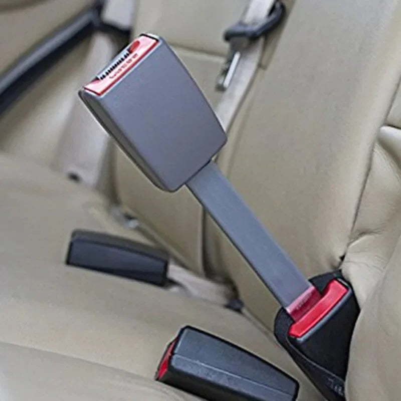 Rigid Stem Seat Belt Extender 11 Inch for Adult Passengers in Gray Black Or Beige