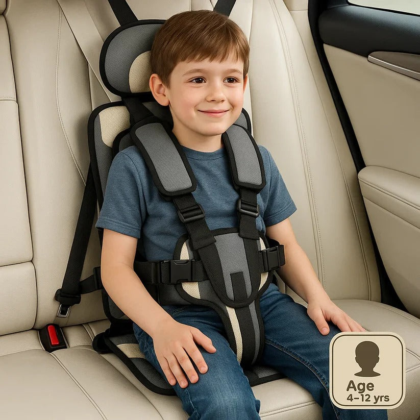 Child Travel Seat With Compact Design