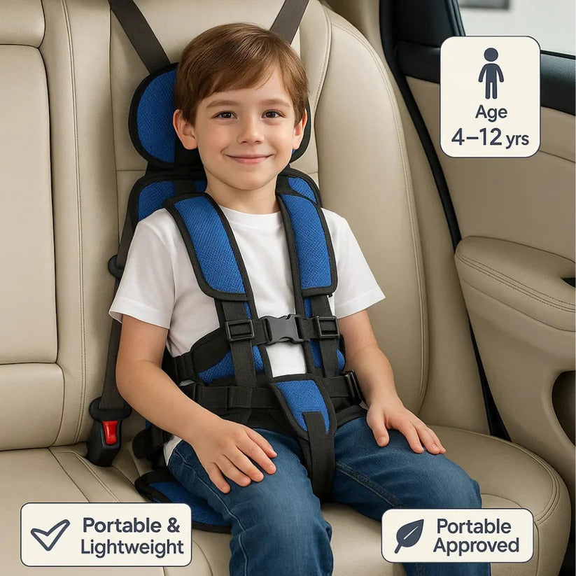 Child Travel Seat With Compact Design