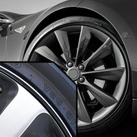 Wheel Rim Edge Protector Strip with Adhesive Booster, 8 Meter Roll