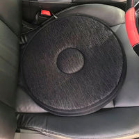 Swivel Seat Cushion with 360-Degree Rotation and Breathable Foam Core