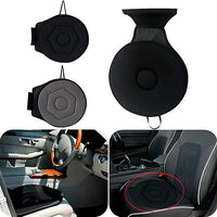 Swivel Seat Cushion with 360-Degree Rotation and Breathable Foam Core