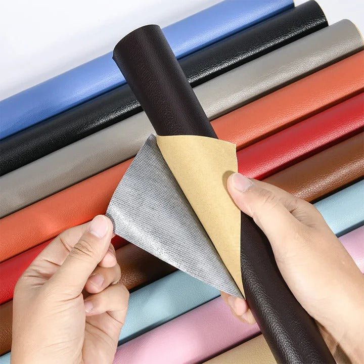 Self Adhesive Upholstery Patch with Water Resistant Backing, 20x54 Inches