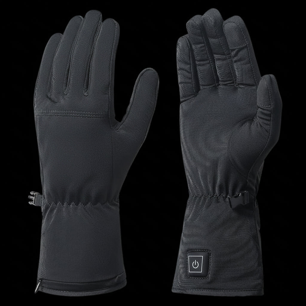 Heated Gloves with Touchscreen Fingertips and 6-Hour Battery Runtime