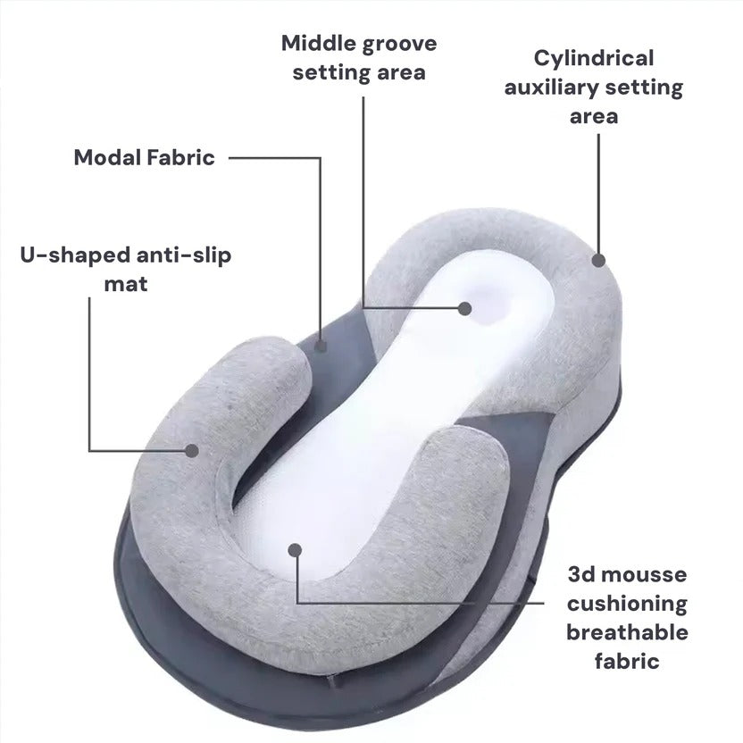 Wedge Pillow for Reflux Inclined Design for Infants