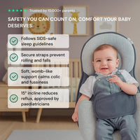 Wedge Pillow for Reflux Inclined Design for Infants