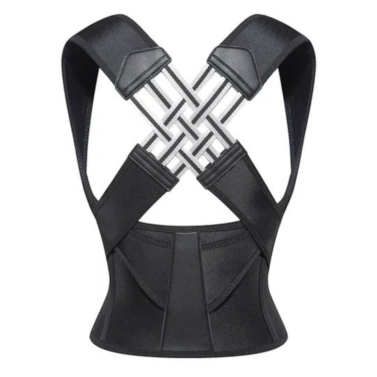 Adjustable Posture Support Brace for Everyday Back and Shoulder Alignment
